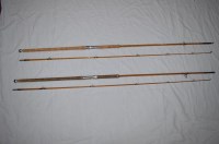 Lot 8 - Two Hardy L.R.H. Spinning rods: one in mint...
