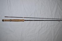 Lot 9 - Hardy De-Luxe fly rod, 8 1/2ft., line 6/7,...