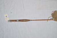 Lot 42 - Walker Bampton: a two-piece 7ft. split cane...