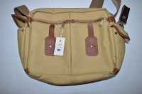 Lot 111 - Barbour: a modern leather trimmed canvas...