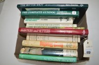 Lot 123 - A collection of ten books shooting and dog...