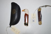 Lot 171 - A ''Puma'' Game-Warden folding knife with...