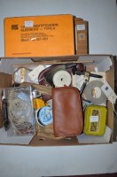 Lot 195 - A fly tying vice, a Veniard Standard No.1 fly...