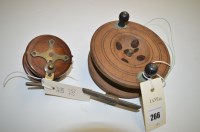 Lot 266 - A mahogany and brass ''Scarborough'' style 5in....