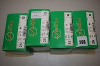 Lot 296 - Four boxes 12 Bore Express Shotgun Cartridges,...