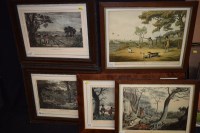Lot 365 - After Henry Alken - ''Wild Duck Shooting'',...