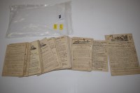 Lot 376 - 19th Century Canterbury Races race-cards,...