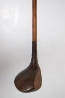 Lot 413 - Jack White, North Berwick: a hickory shafted...