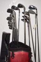 Lot 447 - A set of eight graphite shafted irons, by...