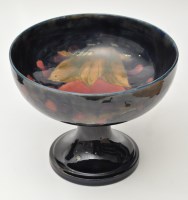 Lot 118 - Moorcroft 'Pomegranate' comport, interior...