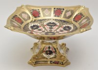 Lot 147 - Royal Crown Derby ''Old Imari'' comport,...