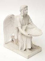 Lot 184 - Bisque Copenhagen table salt figure, after...