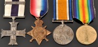 Lot 208 - A First World War Military Cross and Bar group,...