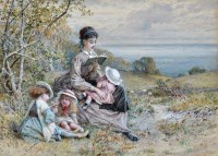 Lot 295 - William Stephen Coleman (1829-1904) ''Happy...