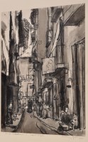 Lot 334 - Anthony Gross (1905-1984) ''Los dos Capellans -...