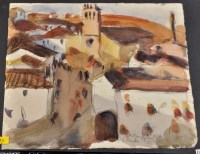 Lot 340 - Anthony Gross (1905-1984) ''Ronda'', signed,...