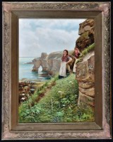 Lot 410 - Robert Jobling (1841-1923) ''The way down the...