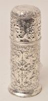 Lot 446 - An Edwardian silver sugar caster, by George...