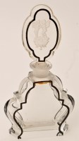 Lot 479 - An Art Deco scent bottle of vase pattern form...