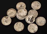 Lot 490 - Eleven Victorian Gothic florins, 1880, type B8,...