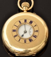Lot 506 - An early 20th Century 18ct. gold gentleman's...