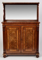 Lot 791 - A Regency mahogany chiffonier, the...