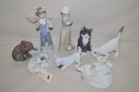 Lot 342 - Royal Copenhagen ornaments, to include: a...