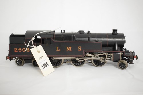 Lot 1504 - Bassett Lowke 0-gauge 2-6-4 electric...