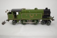 Lot 1512 - Hornby 0-gauge 4-4-2 clockwork locomotive,...