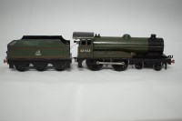 Lot 1538 - Bassett Lowke 0-gauge 4-4-0 clockwork...