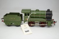 Lot 1547 - Hornby 0-gauge 0-4-0 clockwork locomotive,...