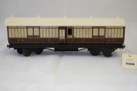 Lot 1560 - Marklin (Maerklin) 0-gauge break bogie coach,...