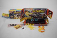 Lot 1647 - Corgi Toys rocket firing Batmobile with Batman...