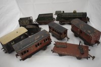 Lot 1663 - A Marklin (Maerklin) 1-gauge 4-4-0 locomotive,...