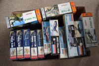 Lot 1669 - Model constructor kits, by Eduard, Monogram,...