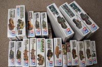 Lot 1681 - Tamiya 1:35 scale military vehicle model...