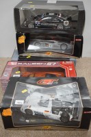 Lot 1804 - Diecast model racing cars by Maisto; and...