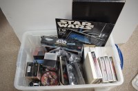 Lot 1825 - Star Wars memorabilia, to include: portfolios;...