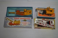 Lot 1841 - Dinky Supertoys, to include: 972 20-Ton lorry...