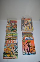 Lot 1102 - Ka-Zar Lord Of The Hidden Jungle: 2, 5, 6, 7,...