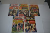 Lot 1176 - Sgt. Fury: 4, 5, 6, 7 and 9.