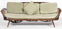 Lot 1023 - Ercol: two model 355 day beds, with shaped...