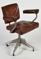Lot 1028 - A mid 20th Century grey metal and simulated...