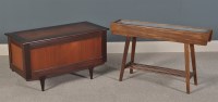 Lot 1054 - A 1960's teak blanket box, 95 x 45 x 53cms...