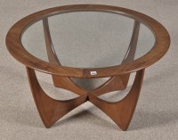 Lot 1058 - G-Plan: a teak circular 'Astro' pattern coffee...