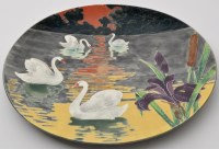 Lot 1101 - Schütz, Blansko: a decorative pottery charger,...