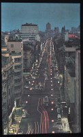 Lot 1141 - Z*** C*** - city at night, signed with...