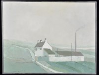 Lot 1174 - Terence Bennett - ''Farm near Huddersfield'',...