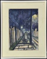 Lot 1345 - Norman Stansfield Cornish - ''Pit Road at...