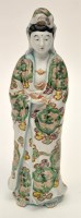 Lot 9 - Japanese Arita figure of Kwannon, late 19th...